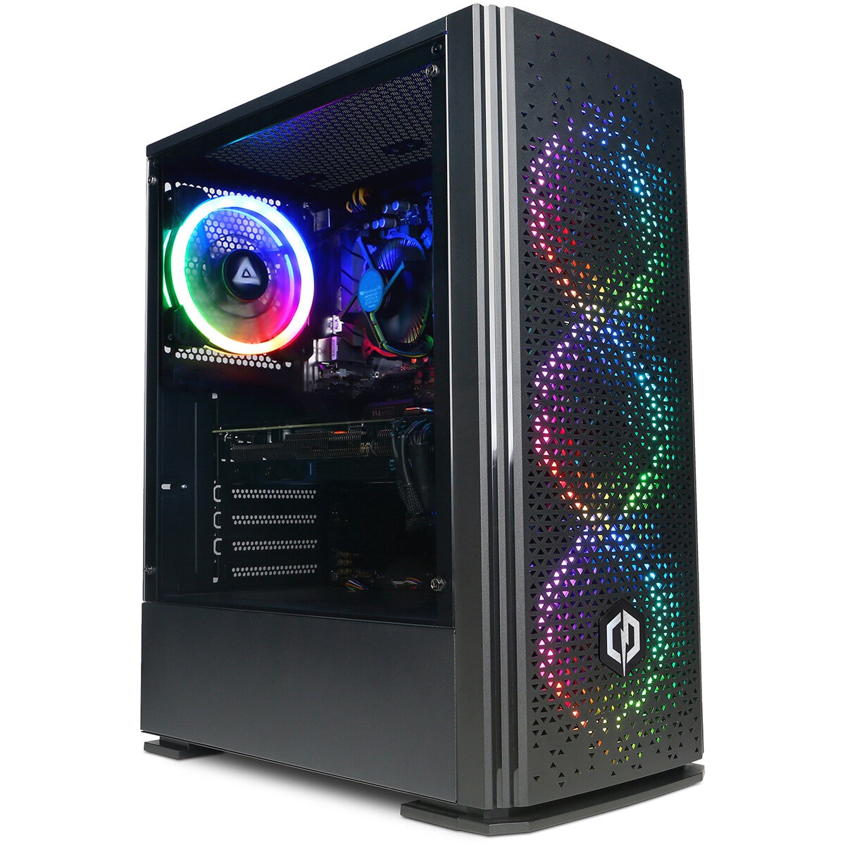 Cyberpower,AMD Ryzen 5, 16GB RAM, 1TB SSD, NVIDIA GeForce RTX 5060, Gaming Desktop Bundle