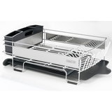 Sabatier Expandable Dish Rack with Stemware Rack