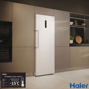 Haier H4F272WEH1K, InstaSwitch Freezer, E Rated in White