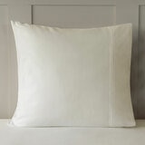 Belledorm Egyptian Cotton 600 Thread Count Continental Square Pillowcase, Ivory
