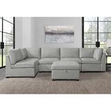 Thomasville Rockford Modular Corner Sofa with Power Footrests