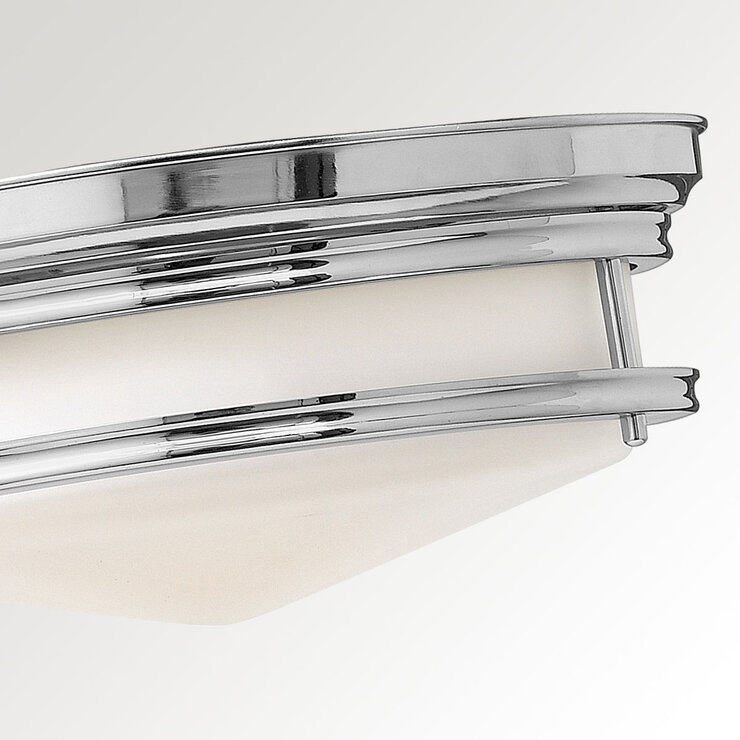 Hadley 3 Light Flush - Chrome Hadley 3 Light Flush - Chrome