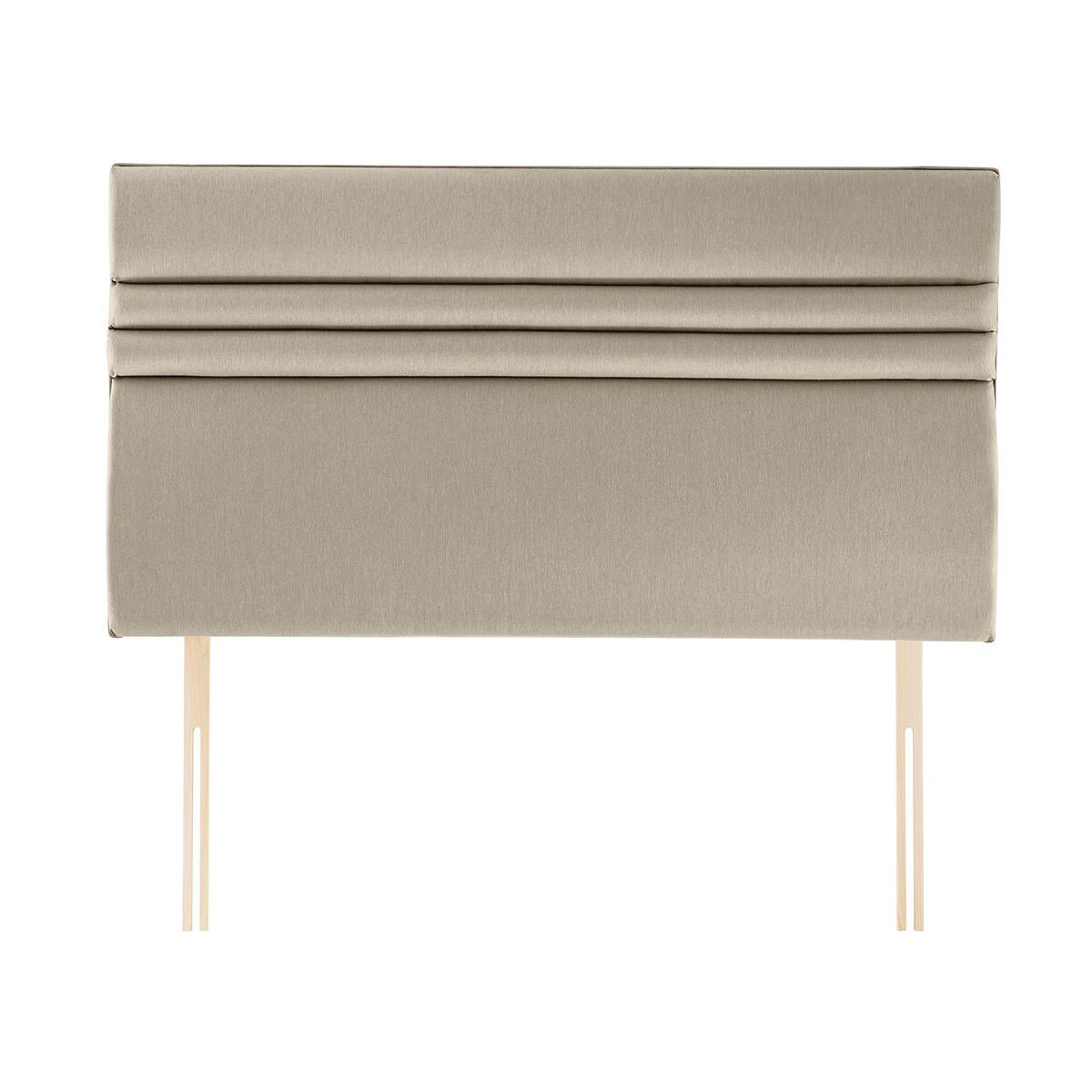 Silentnight Roma Sandstone Fabric Headboard, Single
