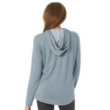 32 Degrees Women's 2 Pack Full Zip Hoody in Lead/Pale Thistle, Extra Large
