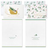 Hallmark Hand Crafted Christmas Card Assortment: Let It Snow - 40 Pack
