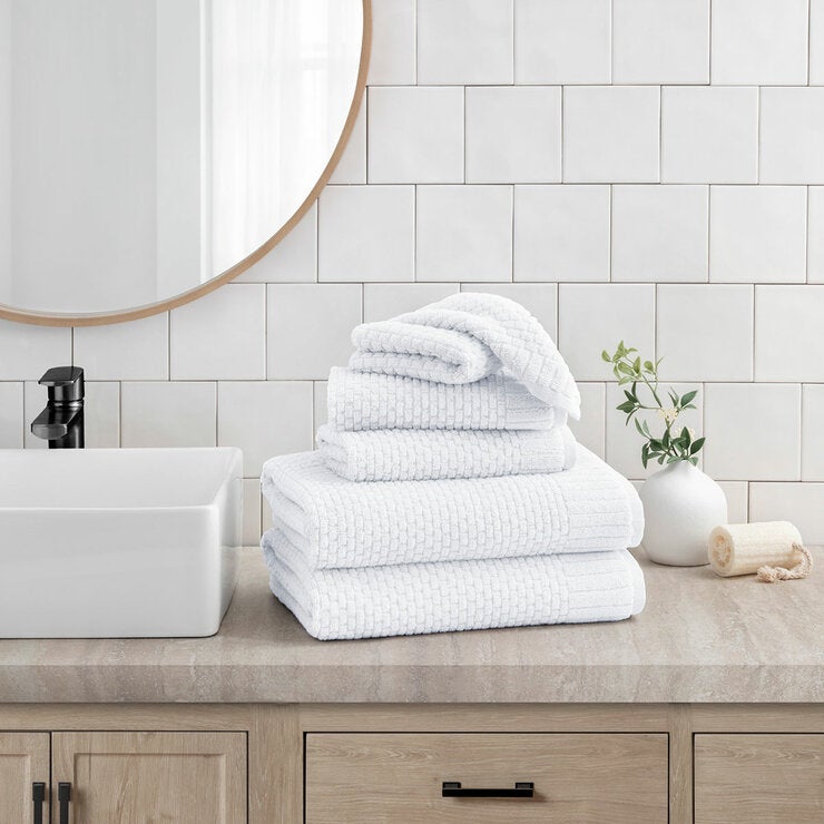 Welhome 100% Cotton Terry Towel 6 pack, in 2 Colours Welhome 100% Cotton Terry Towel 6 pack, in 2 Colours