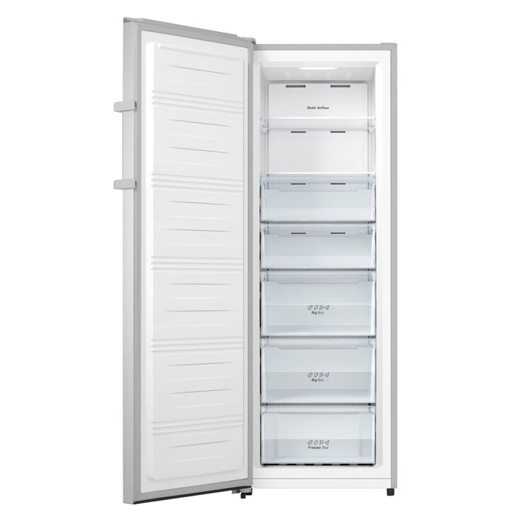Hisense FV298N4ACE Upright Freezer, E Rated, In Stainless Steel
