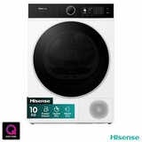 Hisense KitchenFit 5i Series DH5i104BWAB, 10kg Heat Pump Dryer, A+++ Rated in White
