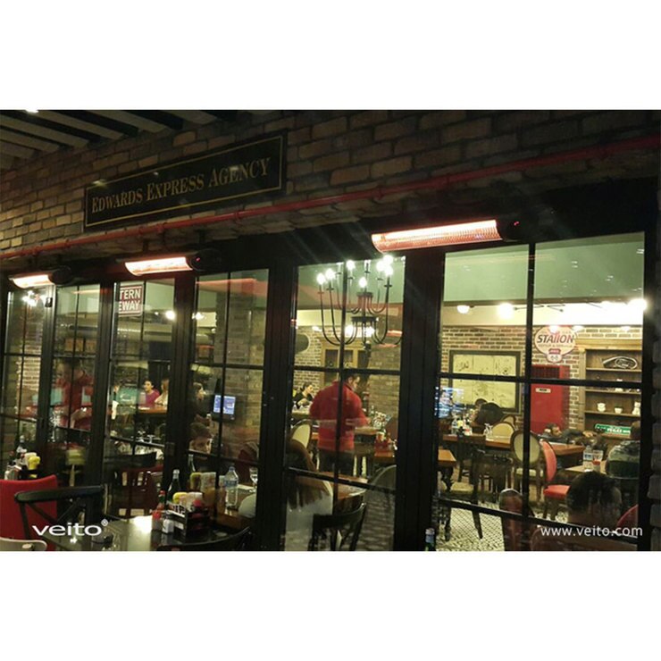 Veito Blade 2000 Indoor And Outdoor Carbon Infrared Heater Costco UK