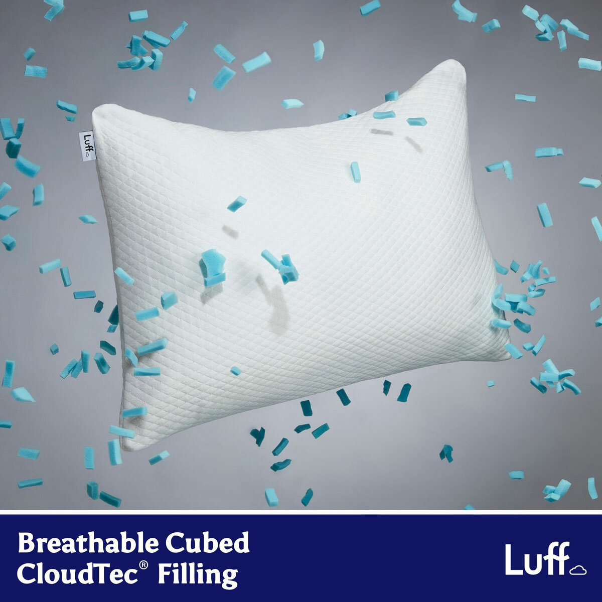 Luff Luxury Bamboo Memory Foam Pillow 2