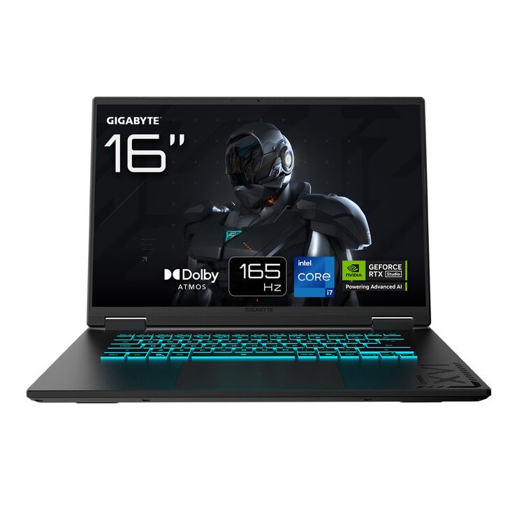 Gigabyte A16, Intel Core i7, 16GB RAM, 1TB SSD, NVIDIA GeForce RTX 5070, 16 inch Gaming Laptop, CWHI3UK894SH