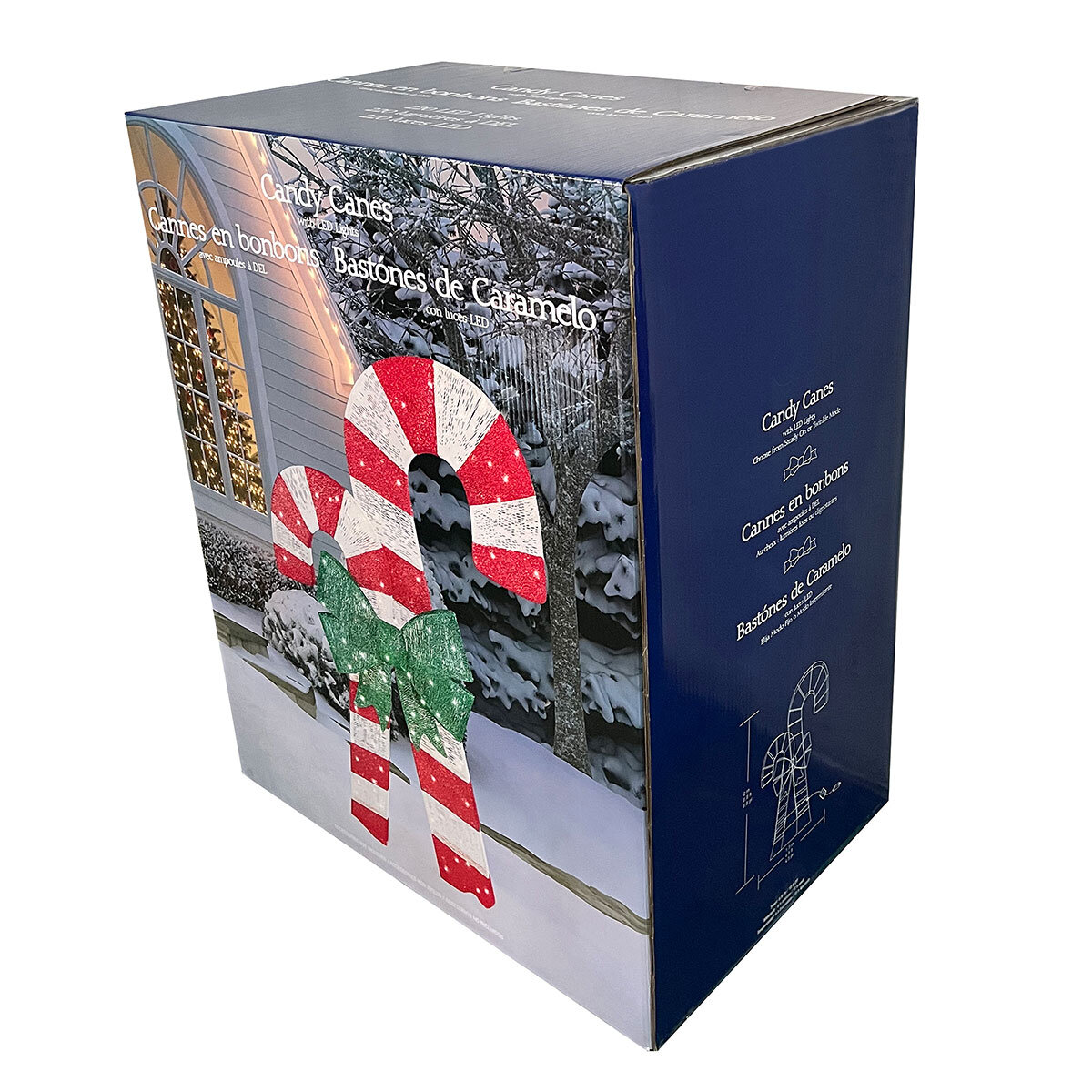 Christmas 82 inch Candy Canes on Costco.co.uk