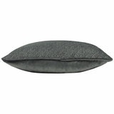 Paoletti Blenheim Grey Geometric Feather Fill Cushion, 45 x 45 cm
