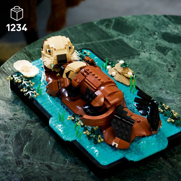 LEGO Ideas Floating Sea Otters - Model 21366 (18+ Years)