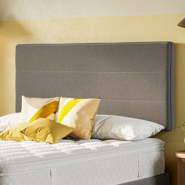 Sealy Kingston Silver Fox Fabric Headboard in 4 Sizes Sealy Kingston Silver Fox Fabric Headboard in 4 Sizes