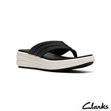 Clarks Ladies Drift Carmen Sandal in Black Clarks Ladies Drift Carmen Sandal in Black