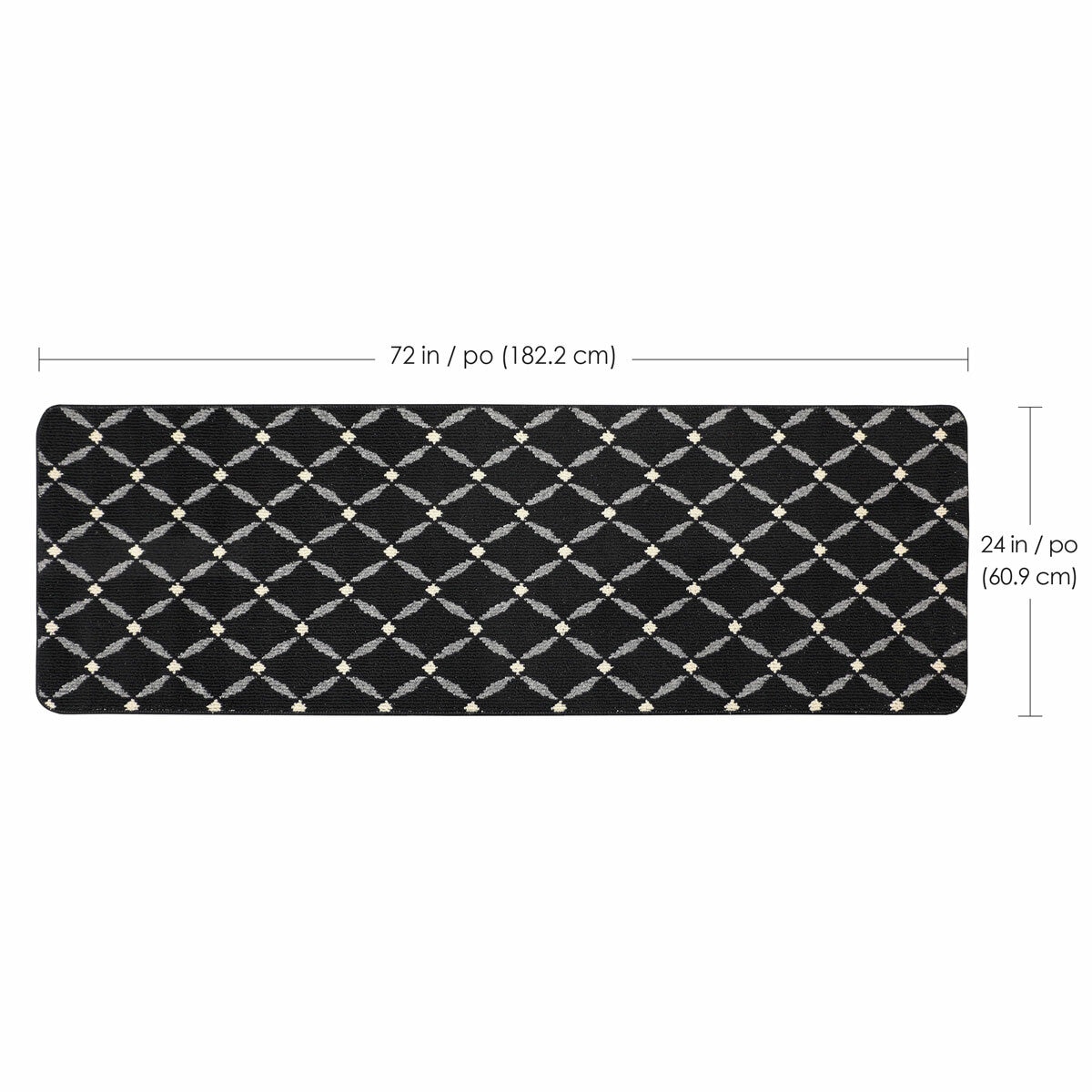 Multy Home Accent Floor Runner in 4 Designs, 60 x 183 cm