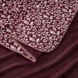 Casual Living Reversible Burgundy Plush Throw, 127 x 177 cm Casual Living Reversible Burgundy Plush Throw, 127 x 177 cm