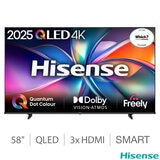 Buy Hisense 58E7QTUK 58 Inch QLED HD Smart TV at Costco.co.uk Buy Hisense 58E7QTUK 58 Inch QLED HD Smart TV at Costco.co.uk