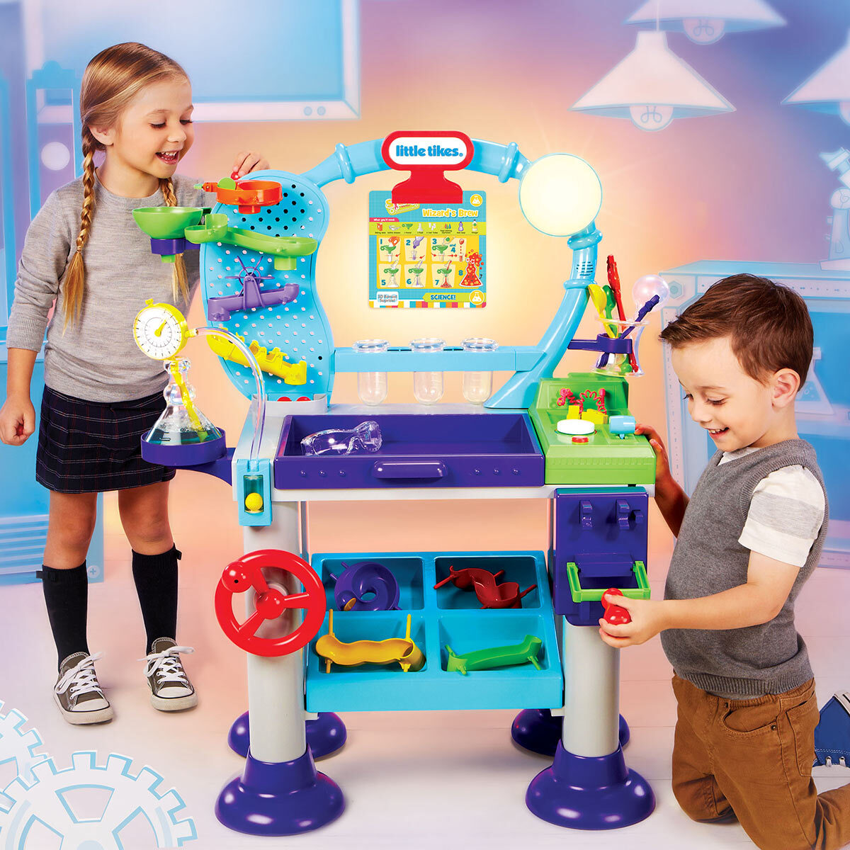 Buy Little Tikes STEM Junior Wonder Lab Full Lifestyle Image at Costco.co.uk