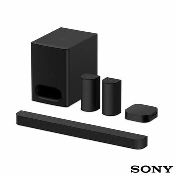 Sony HTS60.CEK 5.1 Ch, 1000W, Home Theatre Soundbar with Rear Speakers and Subwoofer
