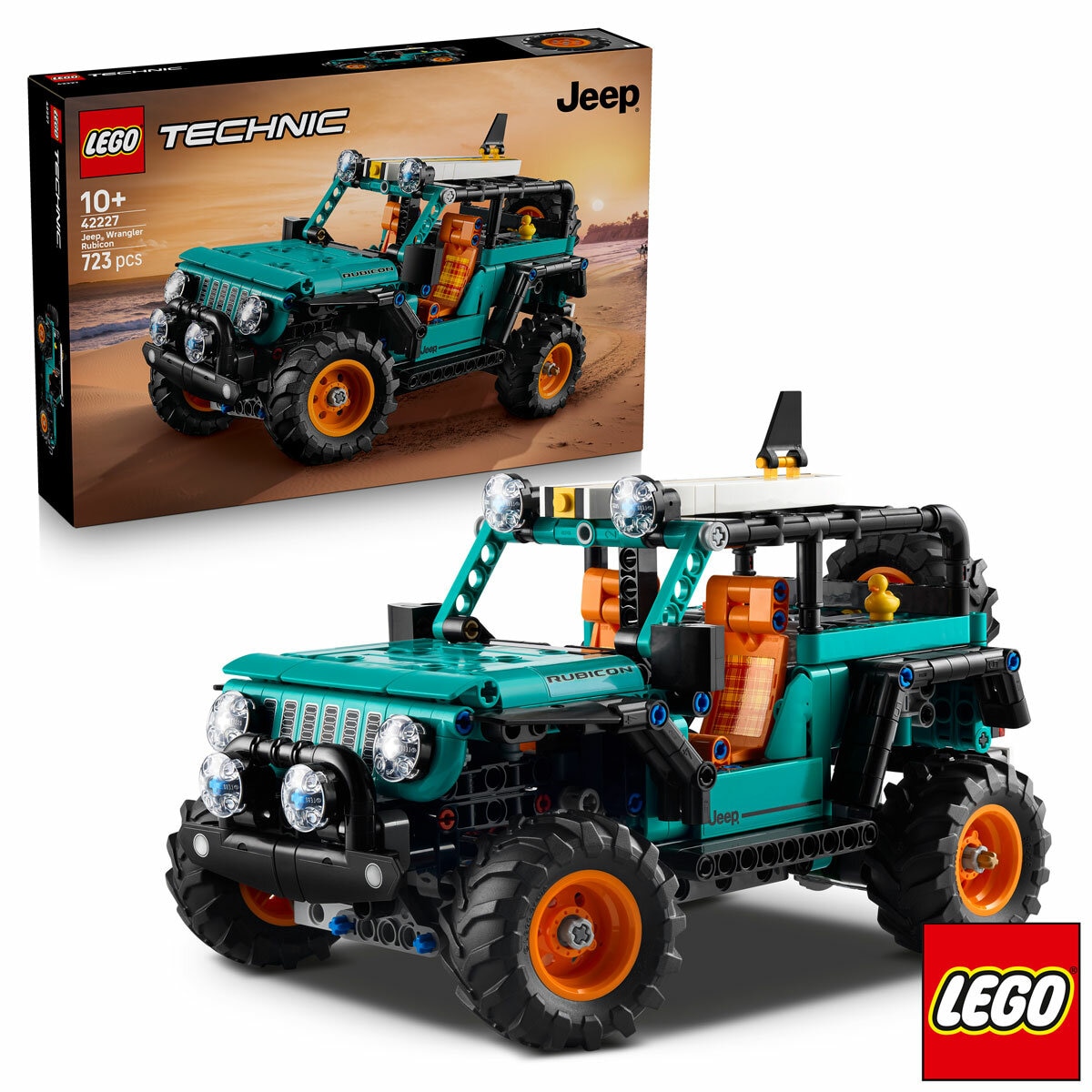 LEGO Technic Jeep® Wrangler Rubicon SUV - Model 42227 (10+ Years)