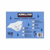 image of kirland signature size 5 nappies box