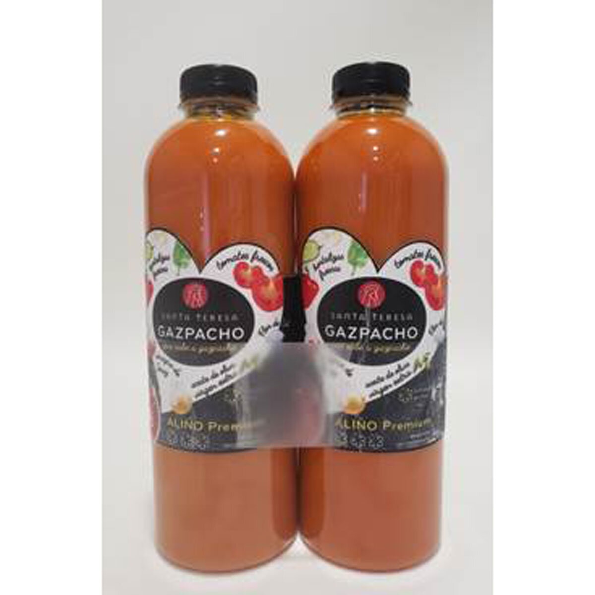 2 x 1l bottles of Santa Teresa Gazpacho