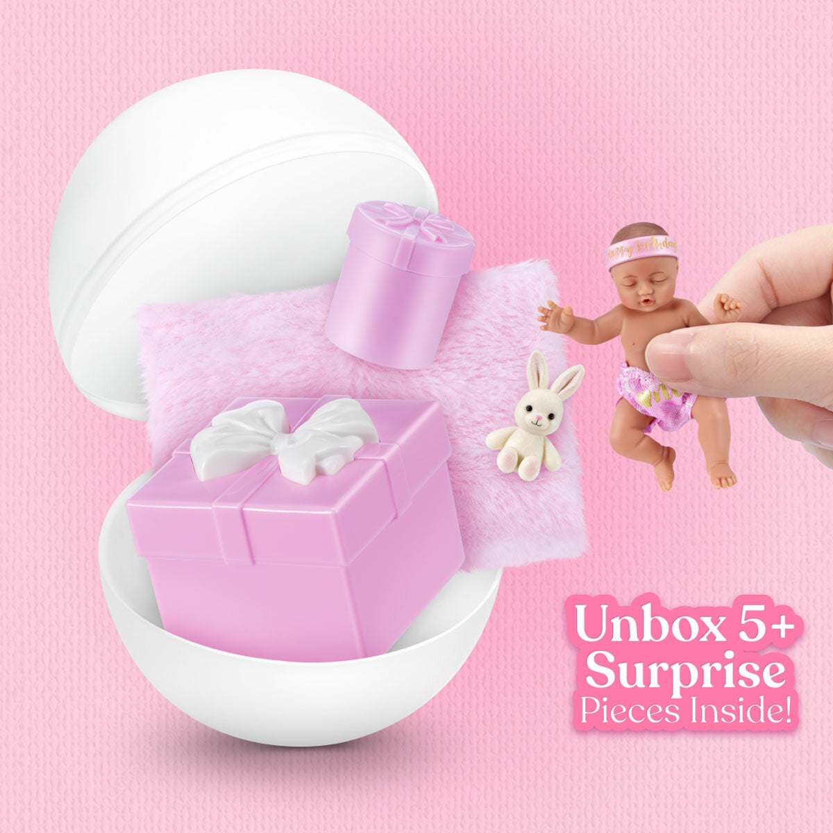 Zuru My Mini Baby - My Birthday - 4 pack (4+ Years) Zuru My Mini Baby - My Birthday - 4 pack (4+ Years)