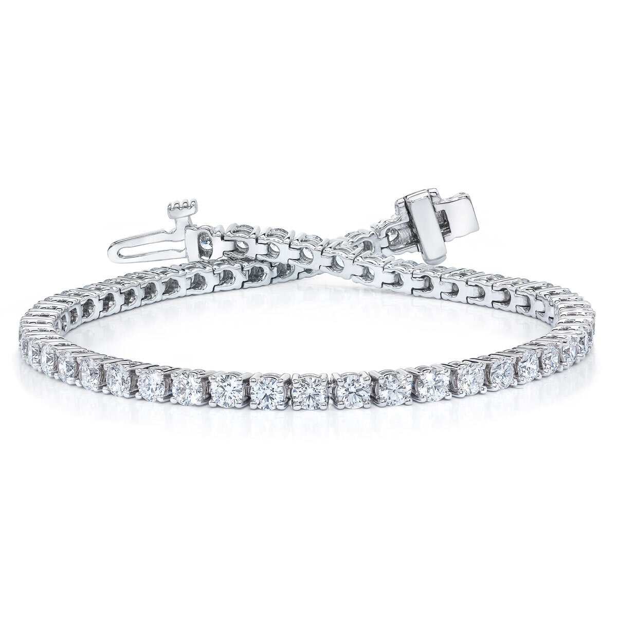 2ctw Round Brilliant Cut Tennis Bracelet