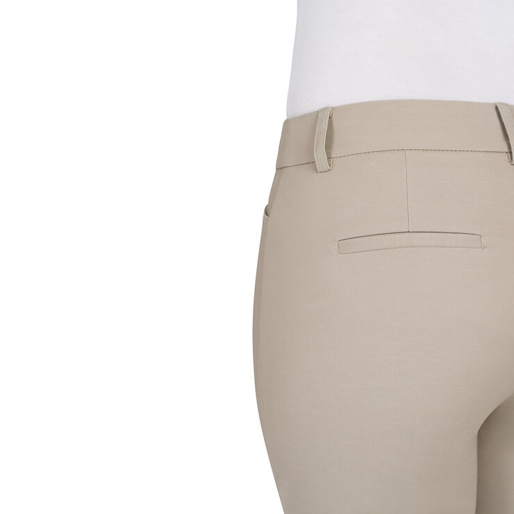 Hilary Radley Ladies Pull On Pant in Beige