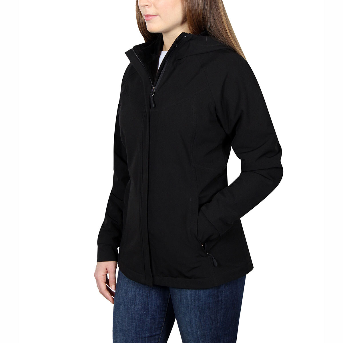 Kirkland Signature Women's Softshell Jacket in Black