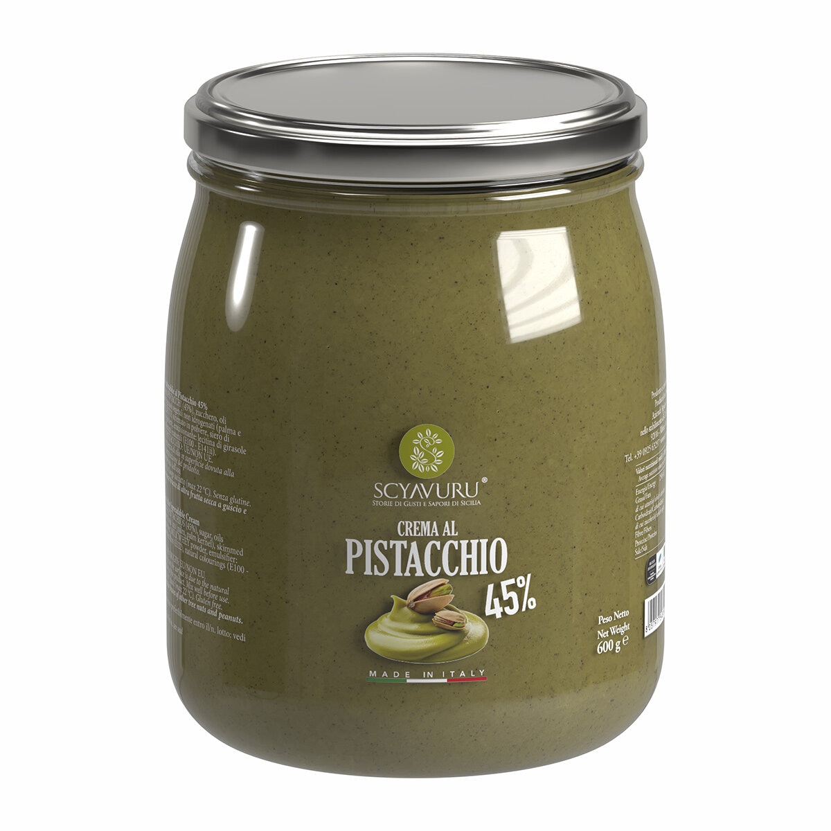 Scyavuru Pistachio Cream Spread, 600g
