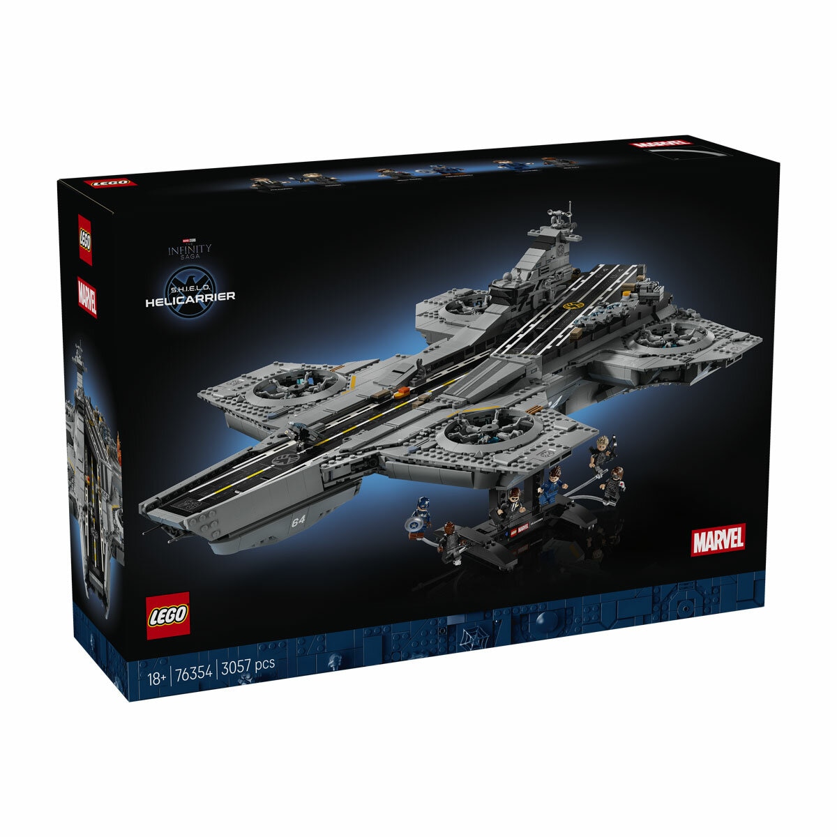 LEGO Marvel S.H.I.E.L.D. Helicarrier - Model 76354 (18+ Years) LEGO Marvel S.H.I.E.L.D. Helicarrier - Model 76354 (18+ Years)