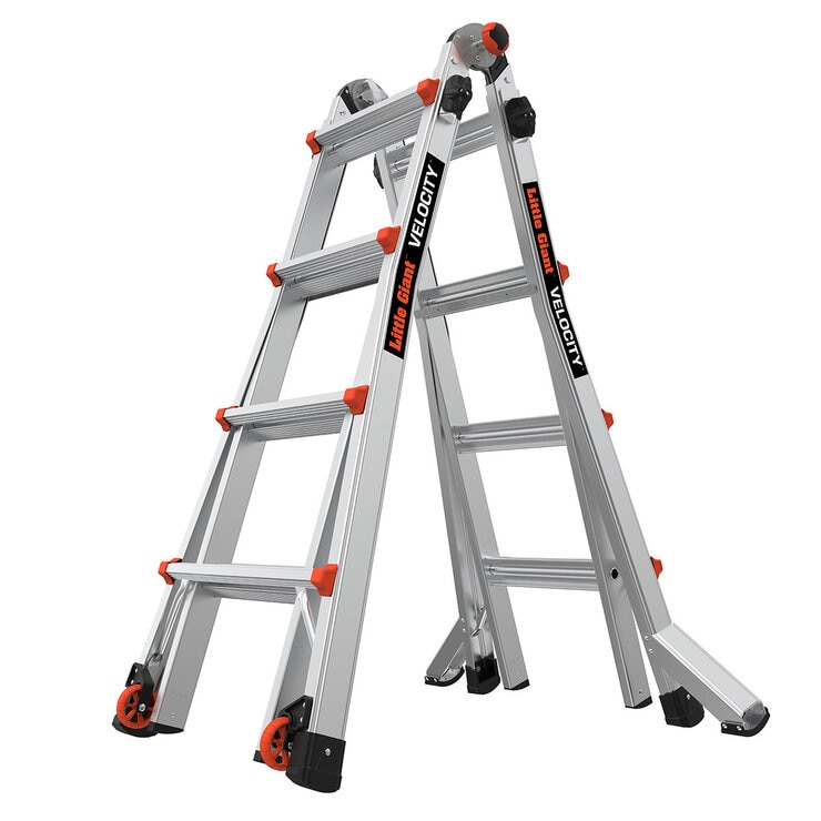 Little Giant 4 Rung Velocity Series 2.0 Multi-Purpose Ladder Little Giant 4 Rung Velocity Series 2.0 Multi-Purpose Ladder