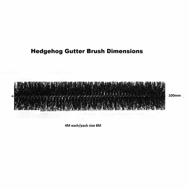 Hedgehog Gutter Brush Leaf and Debris Guard 2 x 4M Hedgehog Gutter Brush Leaf and Debris Guard 2 x 4M
