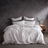 Lazy Linen 100% Washed Linen Duvet Cover & Pillowcase Set in 3 colours