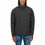 Kirkland Signature Men's Sherpa Lined Softshell Jacket in Black