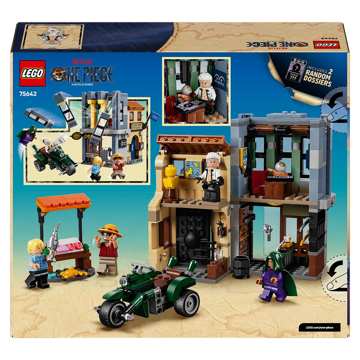 LEGO ONE PIECE Showdown with Captain Smoker - Model 75642 (9+ Years) LEGO ONE PIECE Showdown with Captain Smoker - Model 75642 (9+ Years)