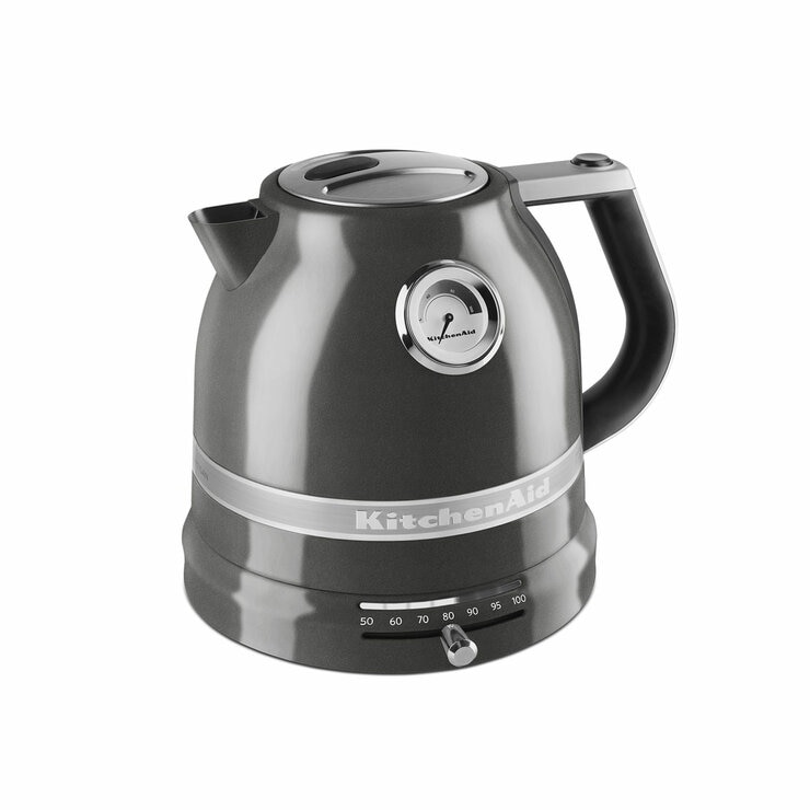 KitchAid 5KEK1522BMS Artisan 1.5L Kettle in Medaillion Silver KitchAid 5KEK1522BMS Artisan 1.5L Kettle in Medaillion Silver