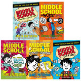 5 front cover images of middle school