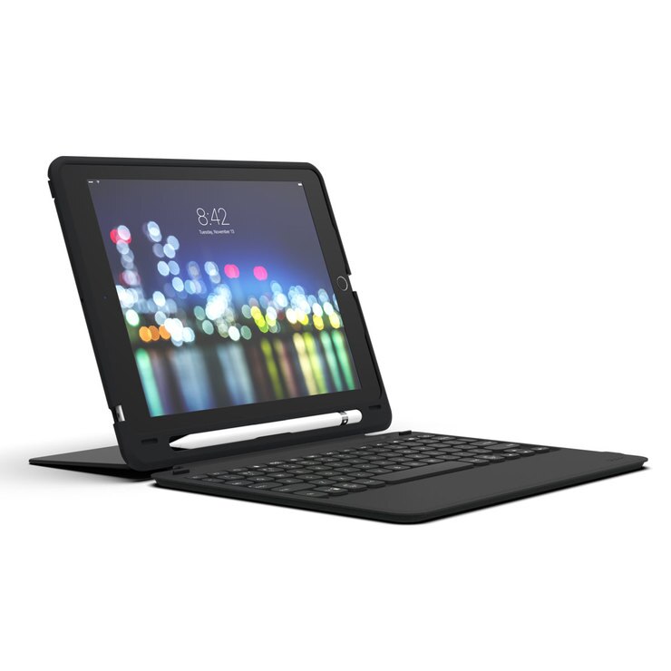 ZAGG Ultra Slim Book Go Keyboard and Detachable Tablet Case in Black