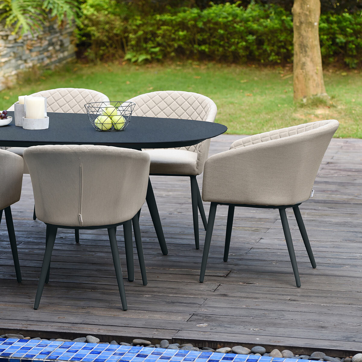 Ceramic glass table