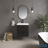 Lifestyle front facing of OVE Otis 610mm in black Lifestyle front facing of OVE Otis 610mm in black