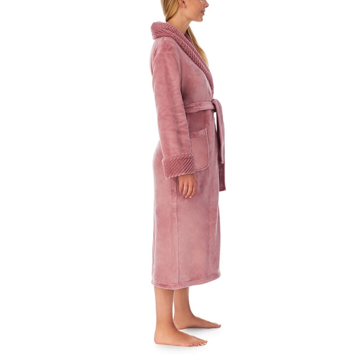 Carole Hochman Women's Plush Robe in Rose