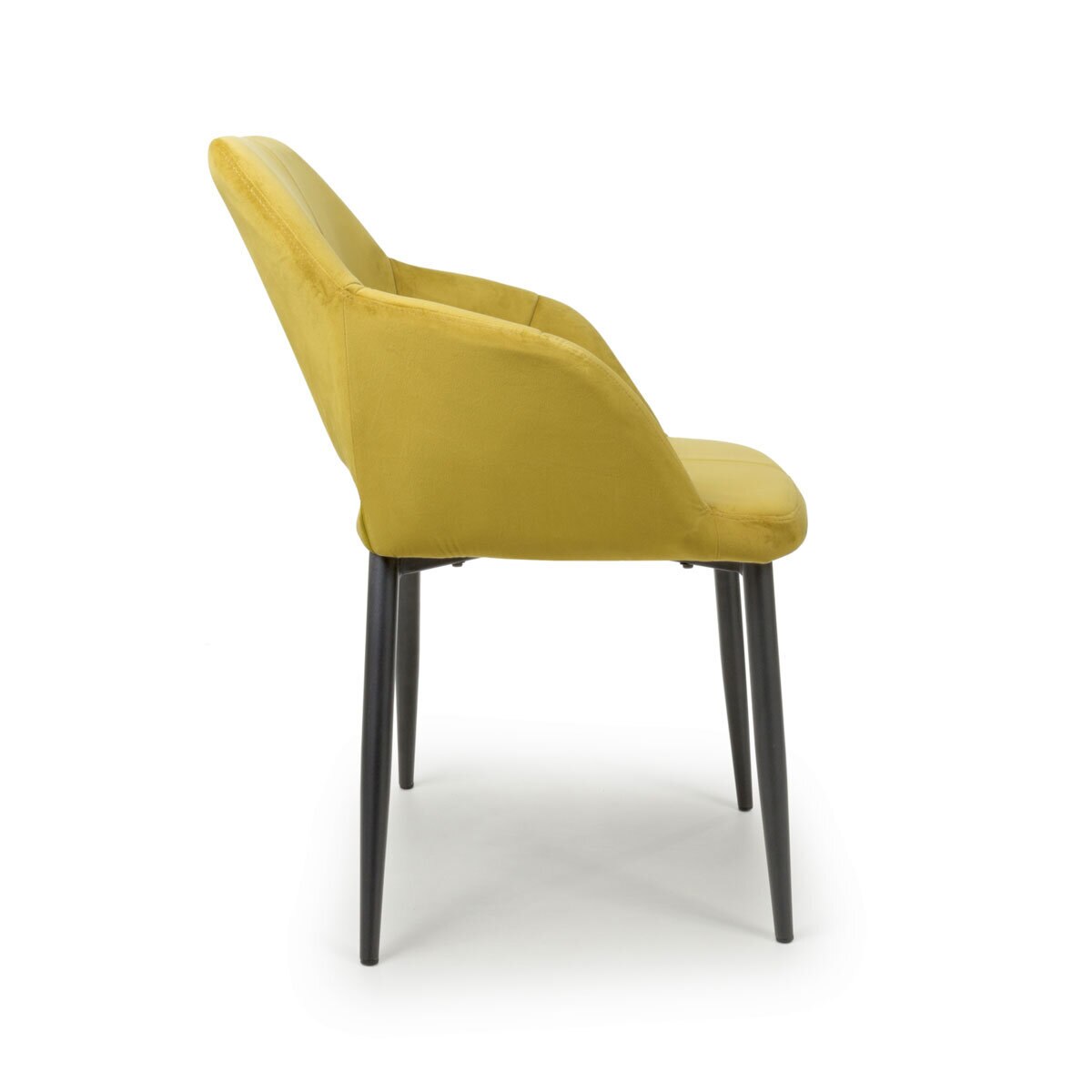 Nero Lime Velvet Dining Chair 2 pack