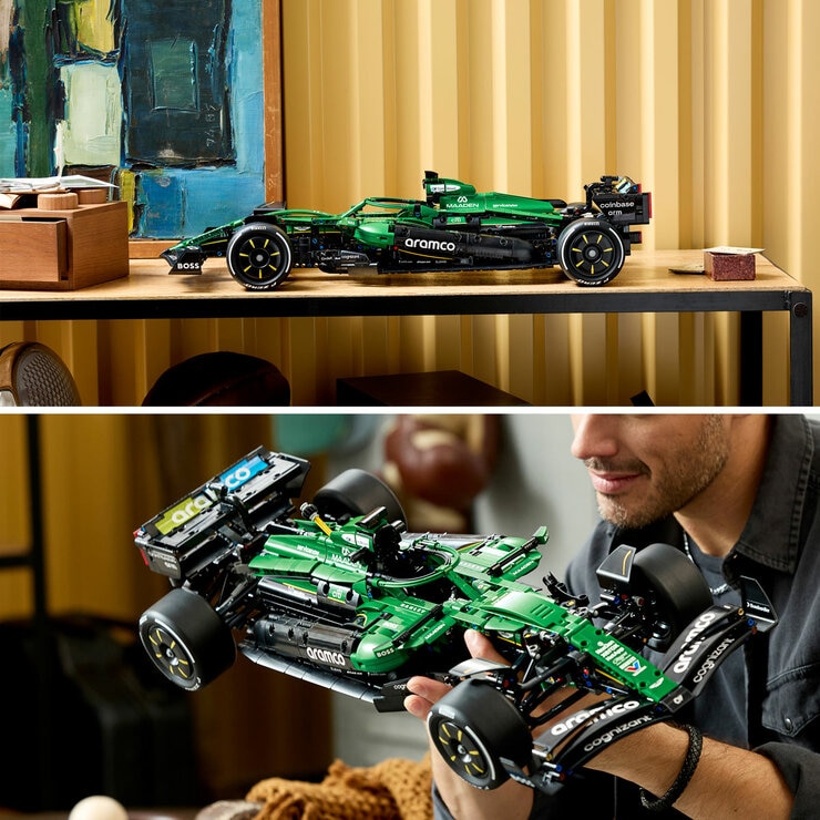 LEGO Technic Aston Martin Aramco AMR25 F1® Car - Model 42240 (18+ Years) LEGO Technic Aston Martin Aramco AMR25 F1® Car - Model 42240 (18+ Years)