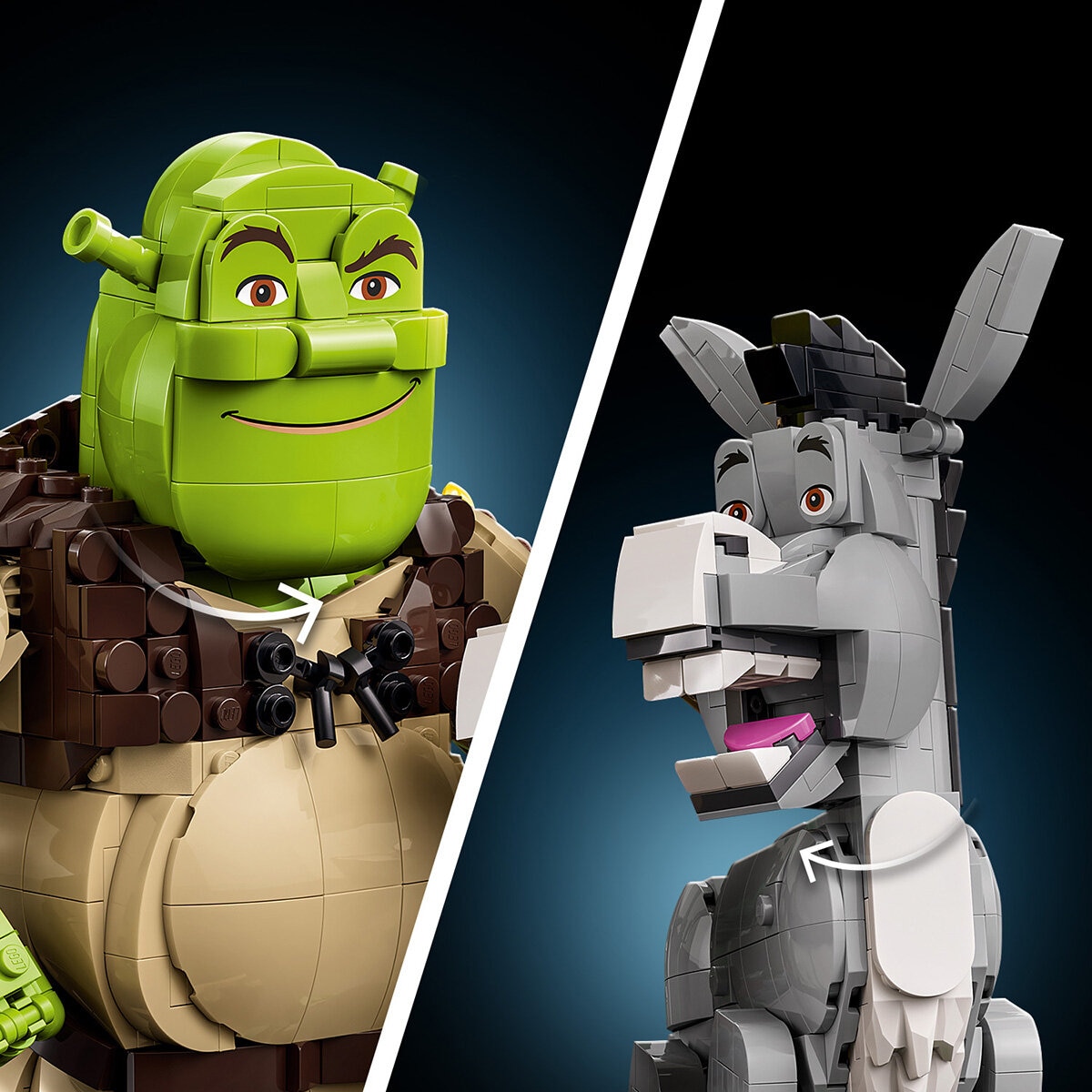 LEGO Shrek Shrek, Donkey & Puss in Boots - Model 72423 (18+ Years)