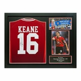 Roy Keane Signed Man United Framed Shirt Roy Keane Signed Man United Framed Shirt