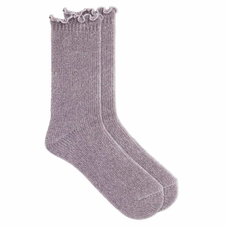 K Bell Ladies Chenille Socks, 4 Pack in Mixed Pastels
